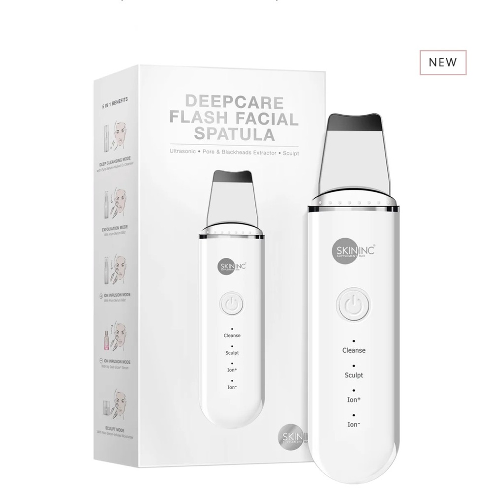 NEW SKININC Deep care Flash Facial Spatula